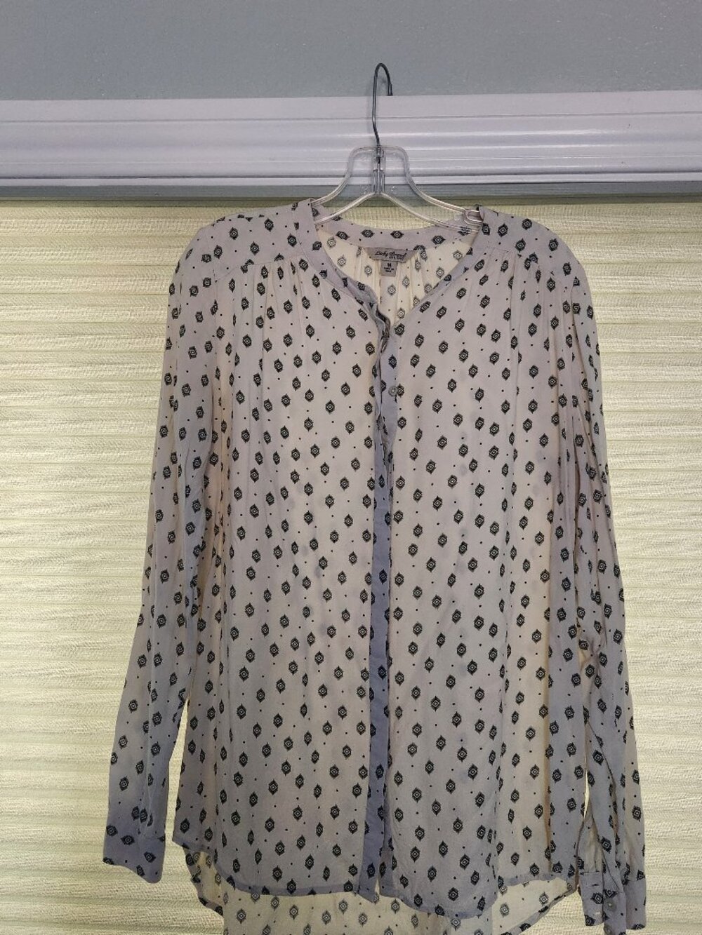 Lucky Brand Long Sleeve Blouse